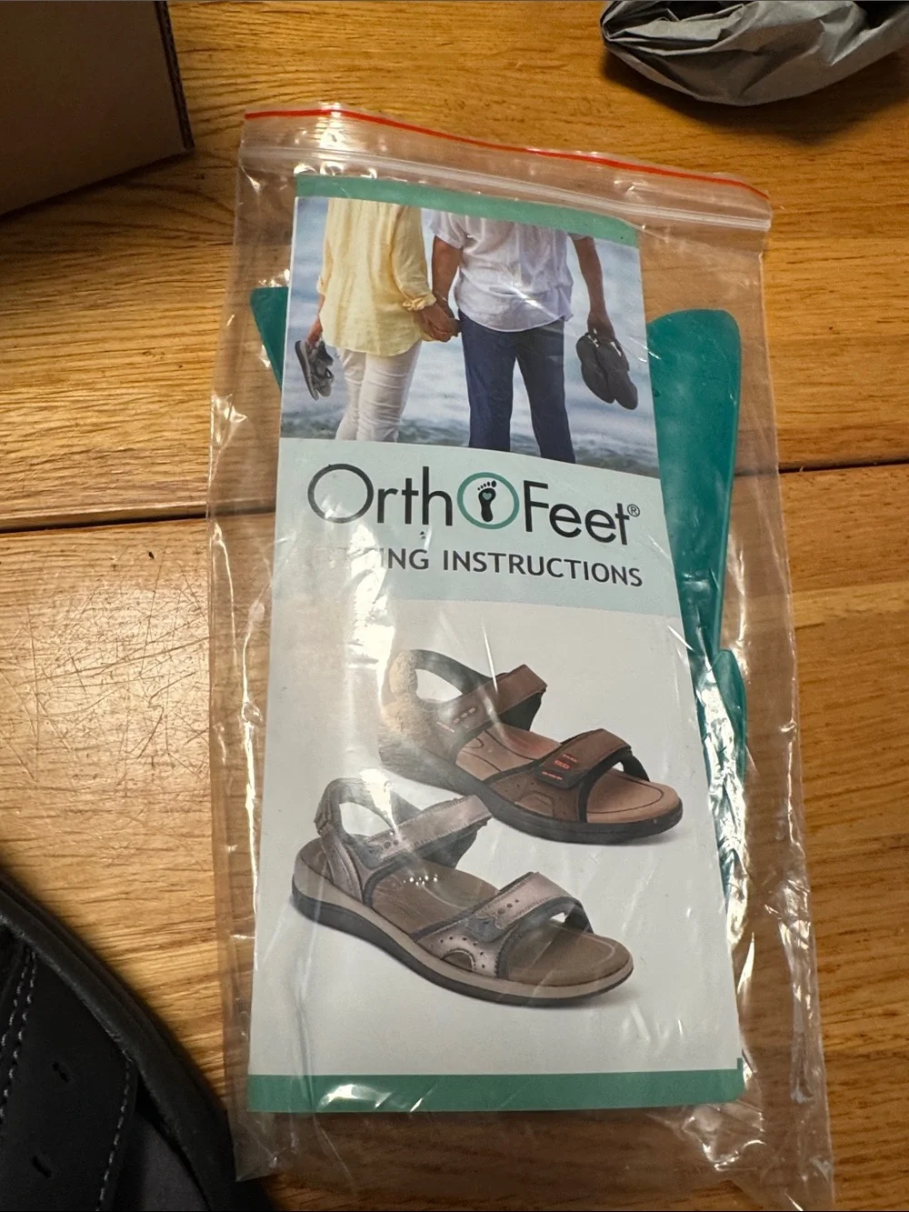 OrthoFeet Black Men's Adjustable Strappy Sandals 14 Extra Wide